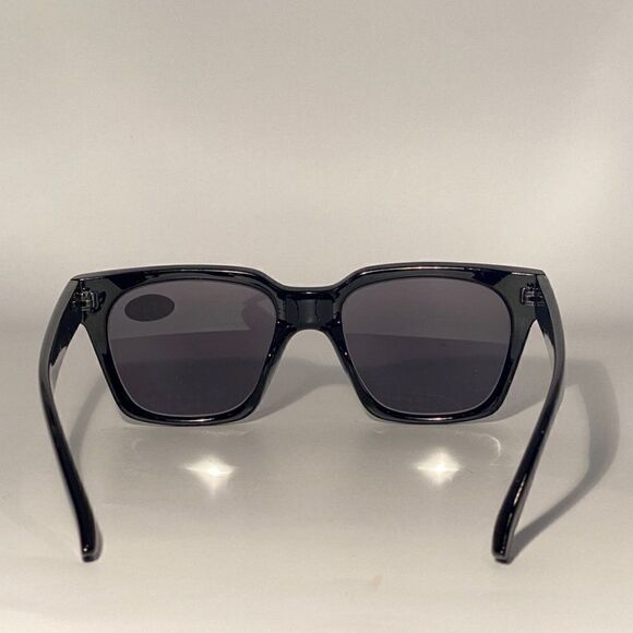 Reading Sunglasses Sun Readers 1.00 Chunky Black Frames NWT main image 7